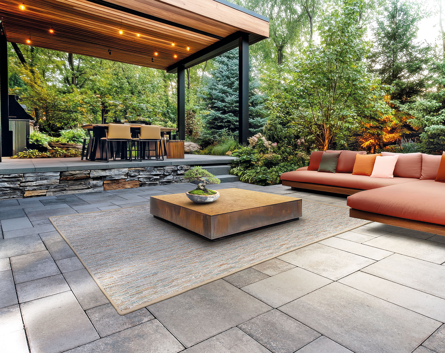 Tapis sur mesure Couture Nature